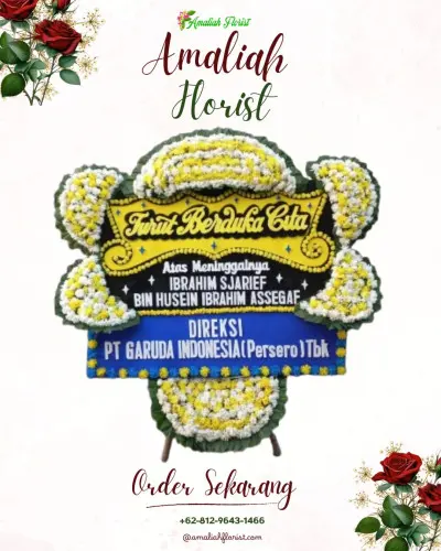 Papan Bunga Duka di Cijulang